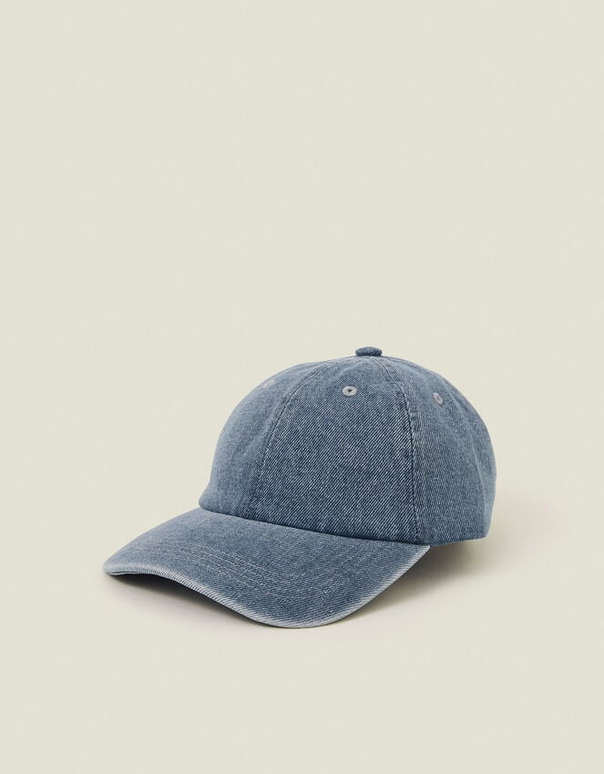 accessorize Denim Cap Blue