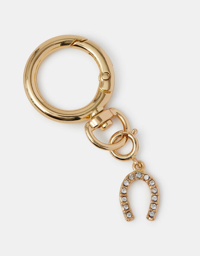 Accessorize Diamante Horseshoe Jewellery Charm