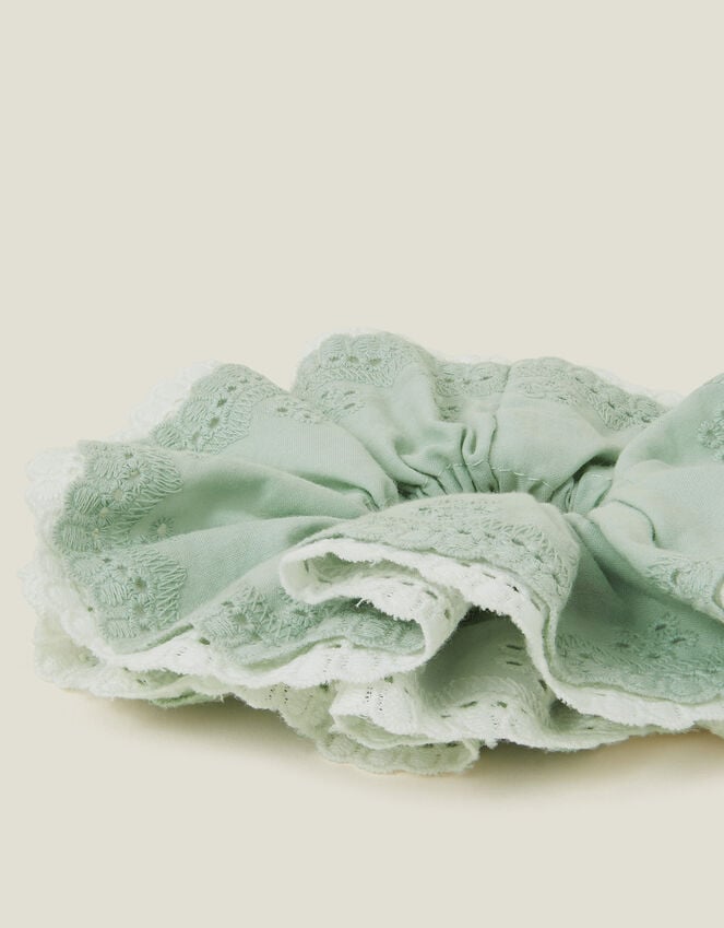 Accessorize Double Broderie Hair Scrunchie