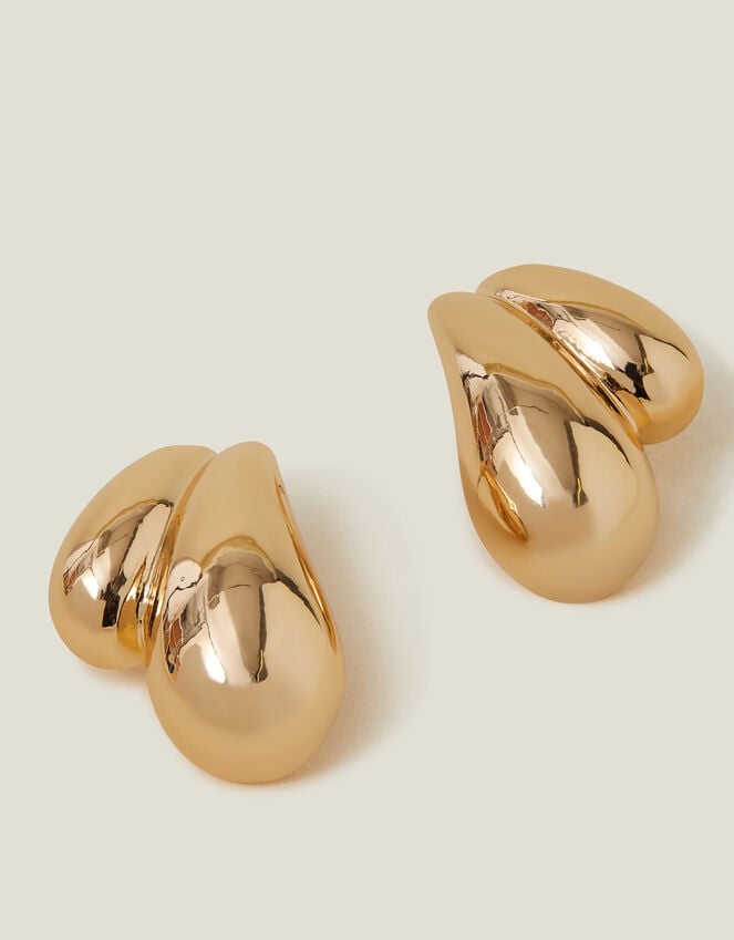 accessorize Double Curve Drop Earrings