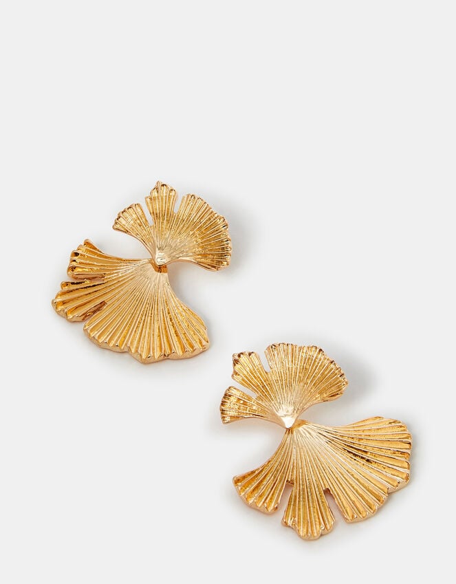 accessorize Double Fan Drop Earrings