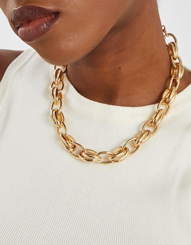 Accessorize Double Link Chunky Chain Necklace