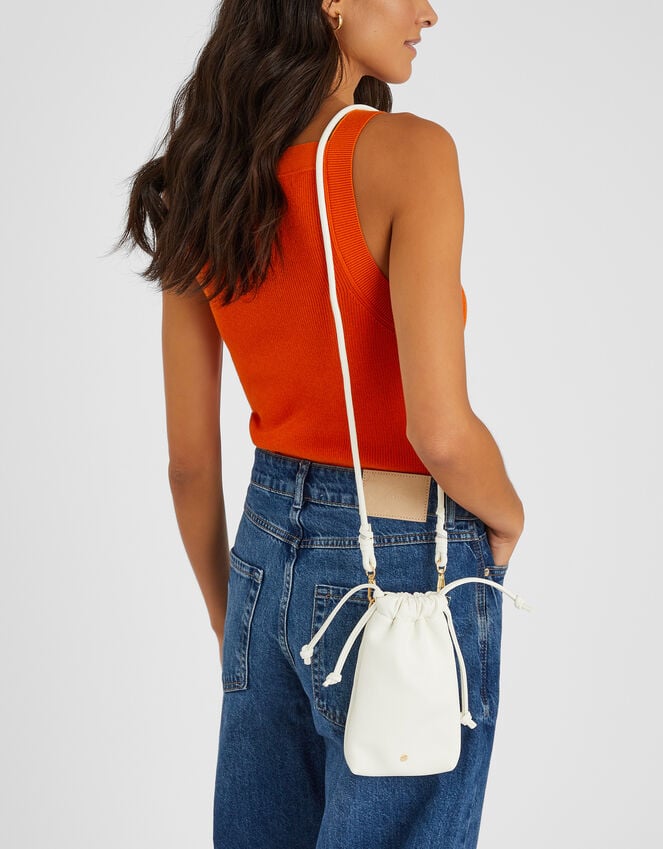 accessorize Drawstring Phone Bag