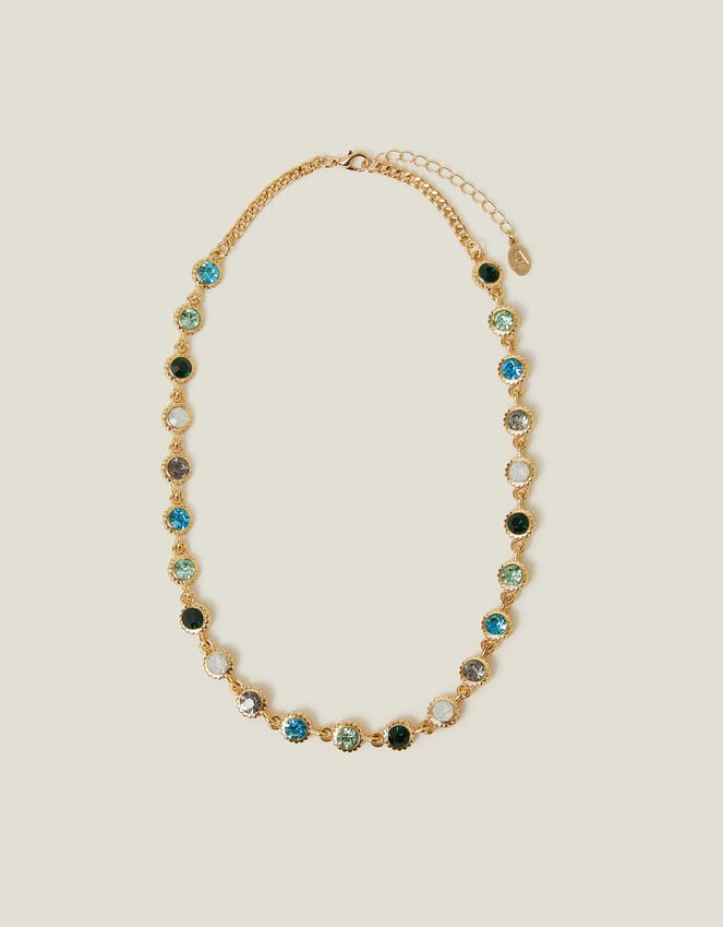 Accessorize Eclectic Gem Collar Necklace