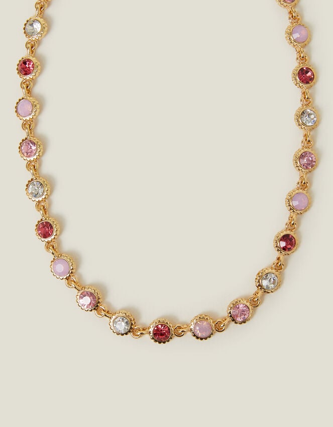 accessorize Eclectic Gem Collar Necklace