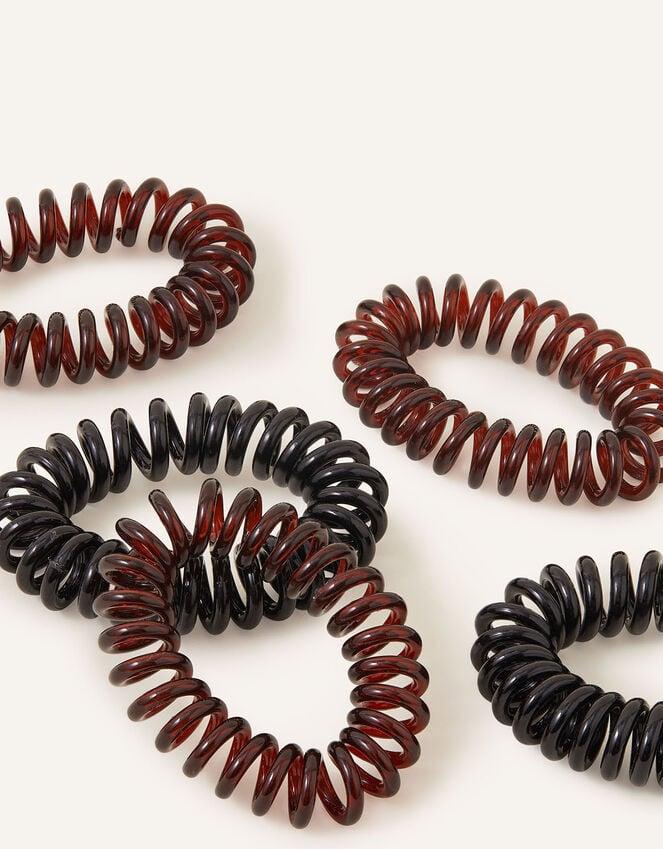 Accessorize Elasticated Spiral Hairbands 5 Pack