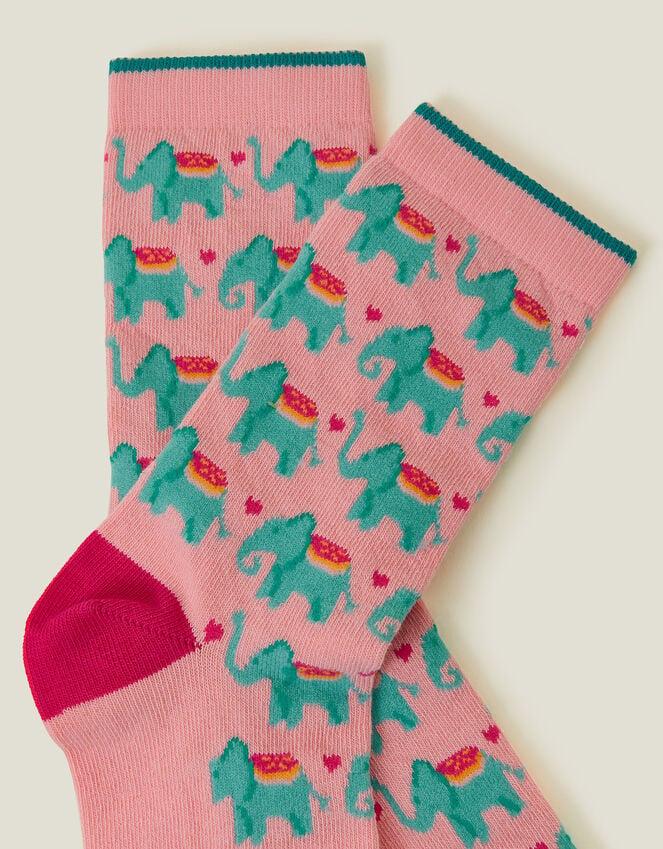 Accessorize Elephant Print Socks