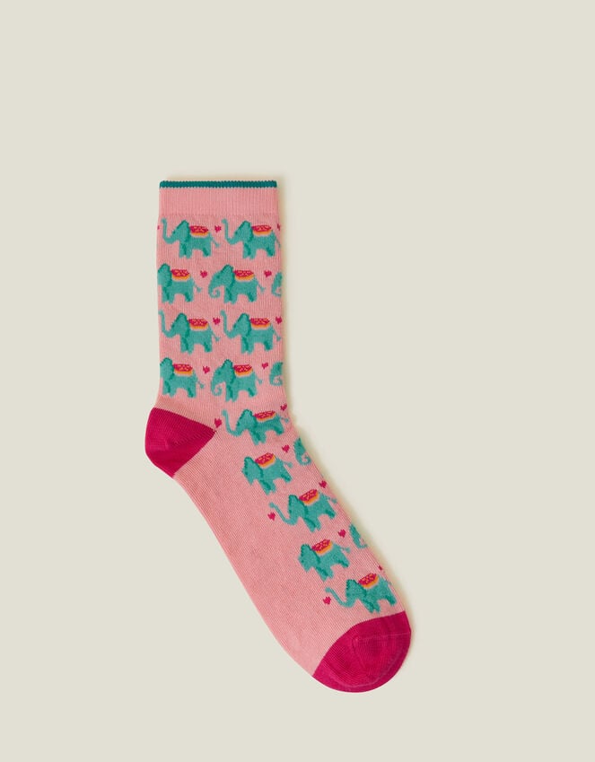 accessorize Elephant Print Socks