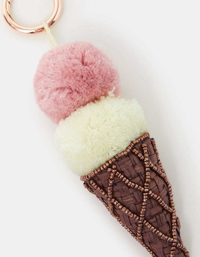 Accessorize Embellished Ice Cream Bag Charm