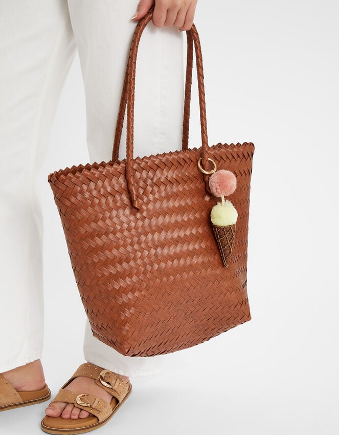 Accessorize Embellished Ice Cream Bag Charm