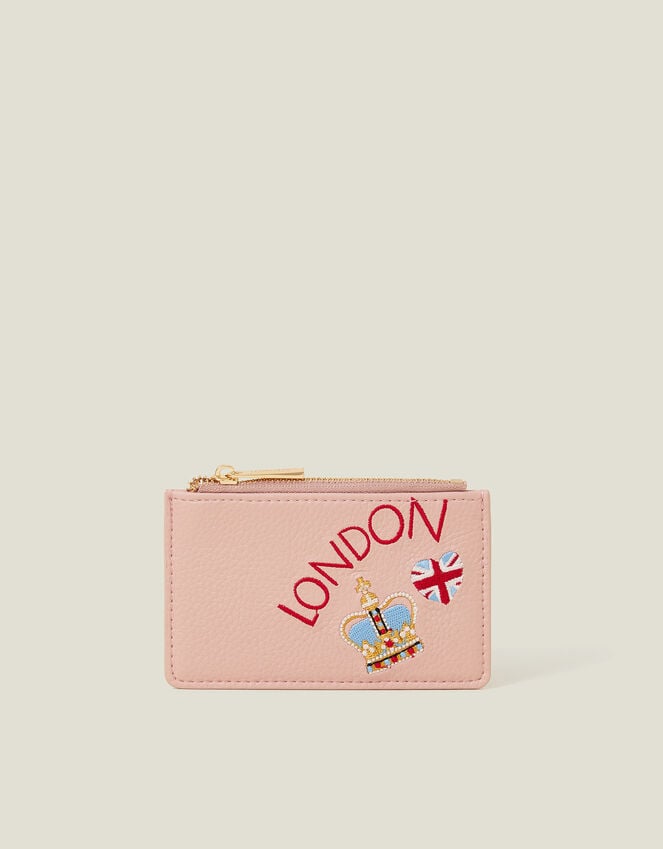 accessorize Embroidered London Cardholder