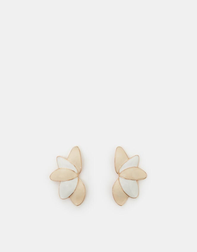 Accessorize Enamel Petal Drop Earrings