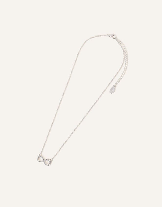 Accessorize Eternity Symbol Pendant Necklace