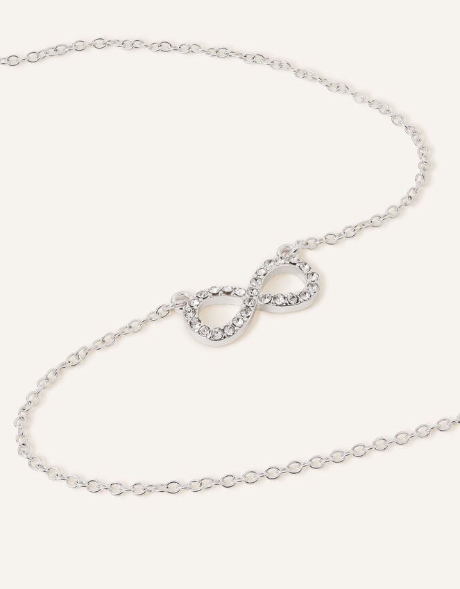 accessorize Eternity Symbol Pendant Necklace