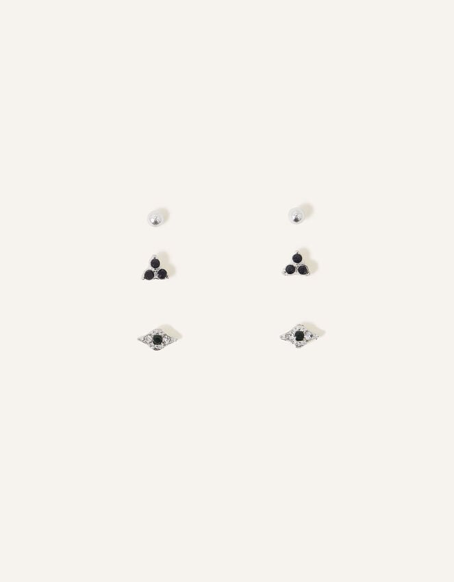 Accessorize Evil Eye Stud Earrings Set Of Three