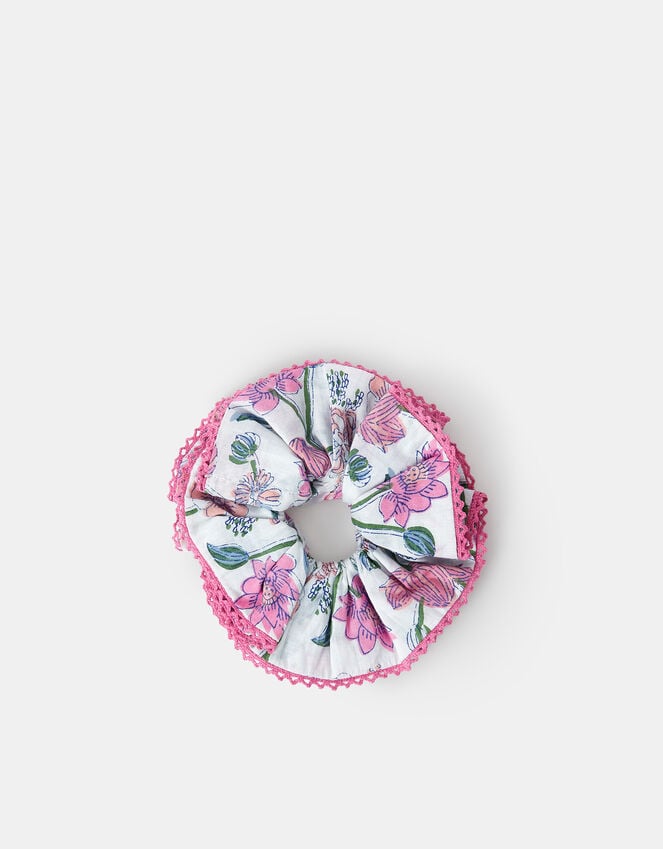 accessorize Extra Large Floral Print Scrunchie