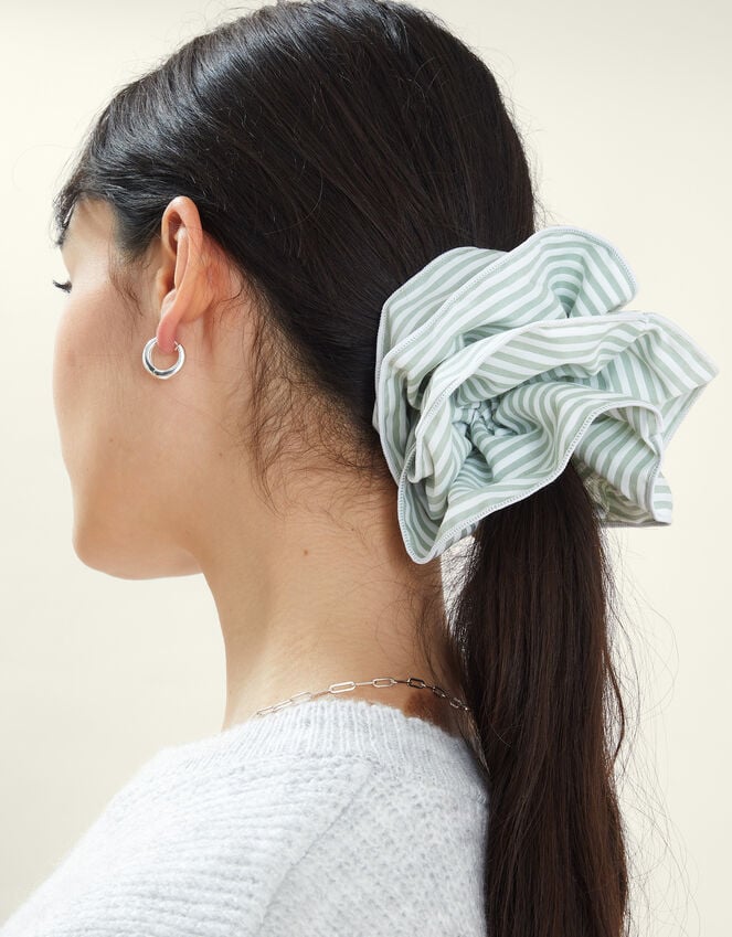 Accessorize Extra Large Stripe Hair Scrunchie