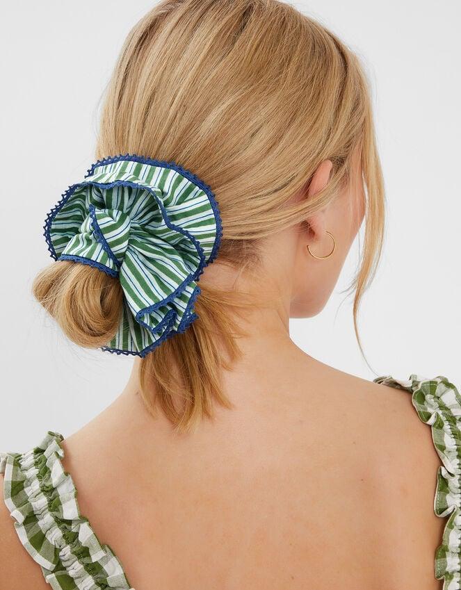 accessorize Extra Large Stripe Scrunchie