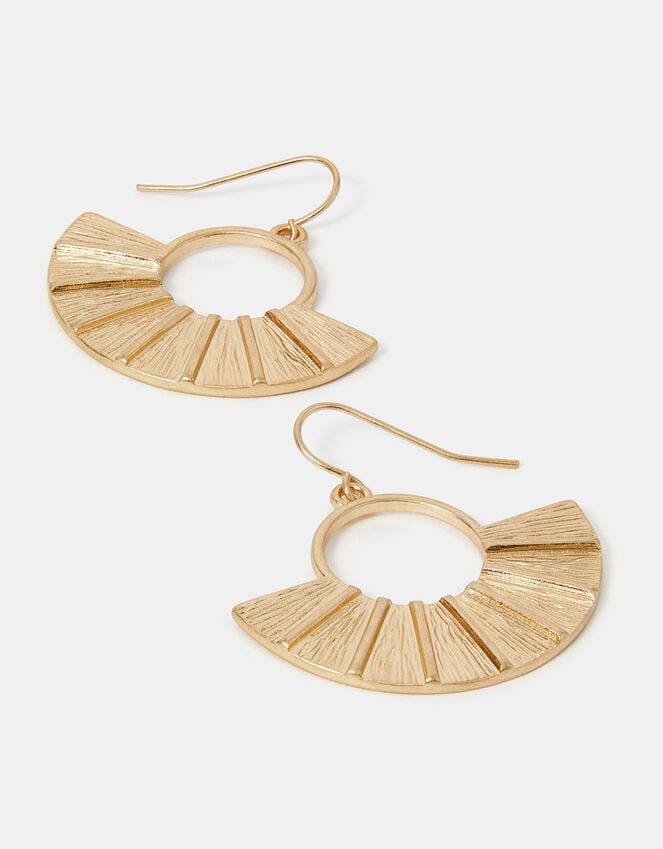 accessorize Fan Drop Earrings