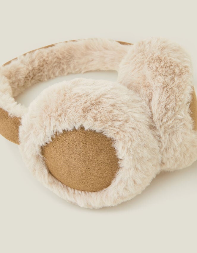 Accessorize Faux Fur Suedette Earmuffs