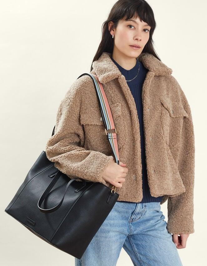 accessorize Faux Leather Shoulder Bag