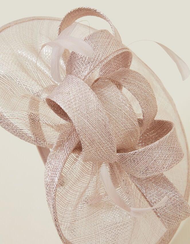 Accessorize Feather Bow Disc Fascinator