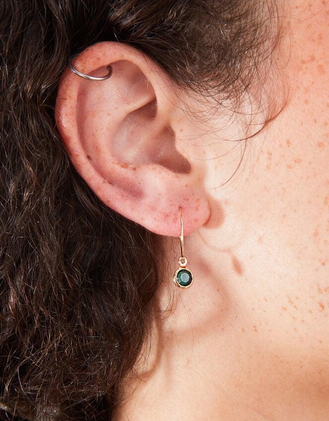Accessorize Filigree And Stone Hoops Set Of Three