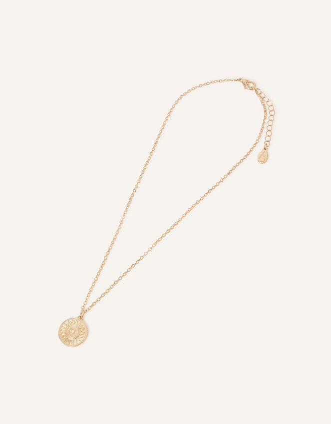 Accessorize Filigree Coin Necklace