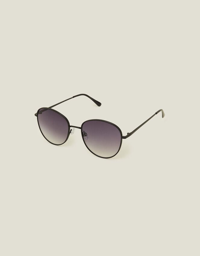 accessorize Fine Rim Round Sunglasses