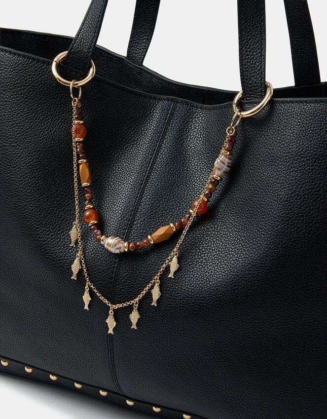 Accessorize Fish Chain Beaded Bag Charm
