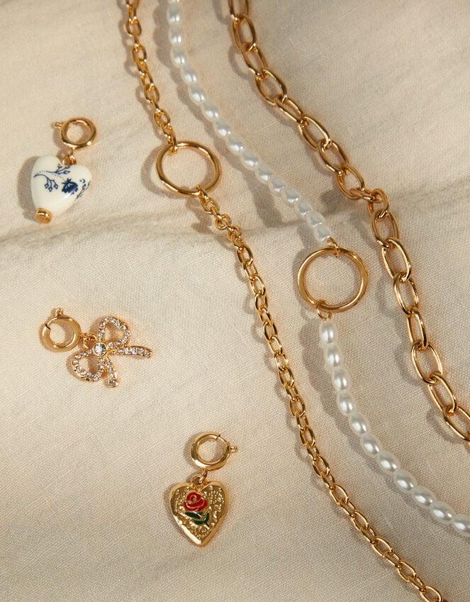 Accessorize Floral Heart Jewellery Charm