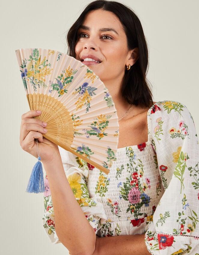 Accessorize Floral Print Foldable Fan