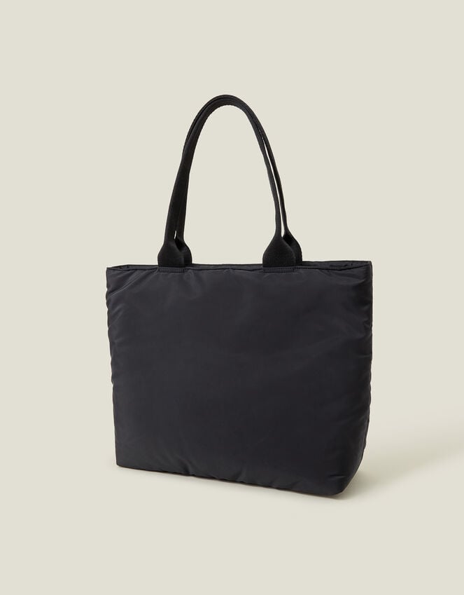 Accessorize Floral Quilted Nylon Tote Bag