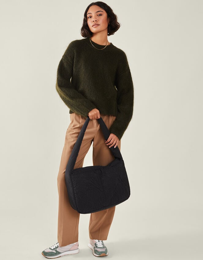 accessorize Floral Quilted Shoulder Bag