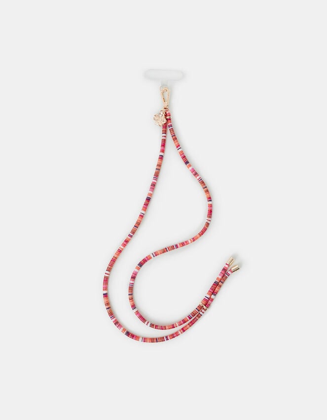 accessorize Flower Charm Cord Phone Strap