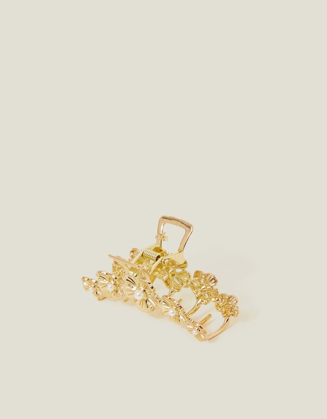 accessorize Flower Metal Claw Clip