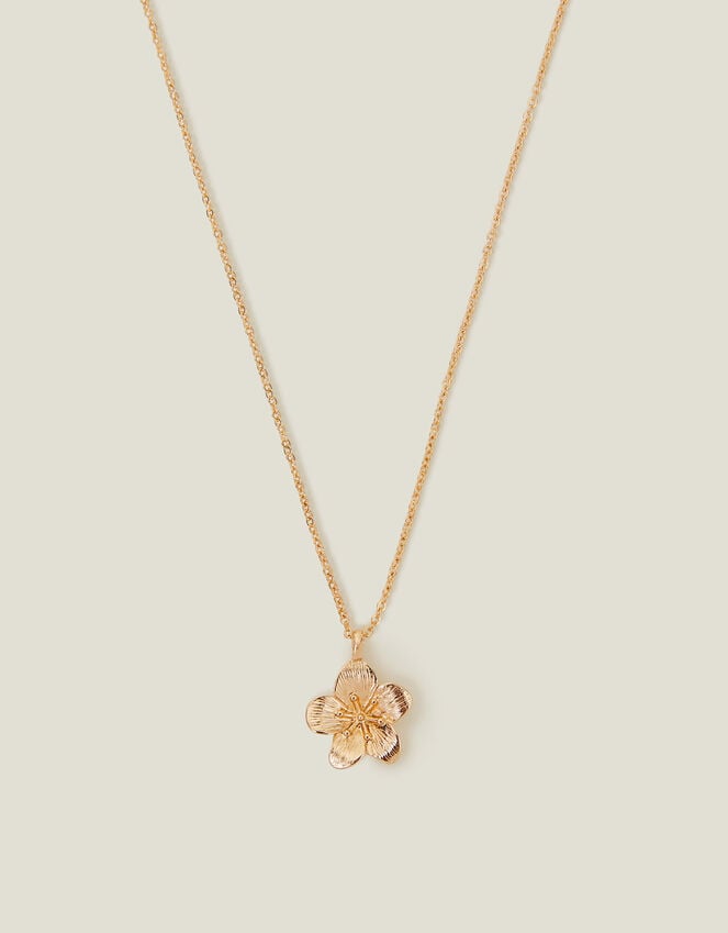 accessorize Flower Pendant Necklace