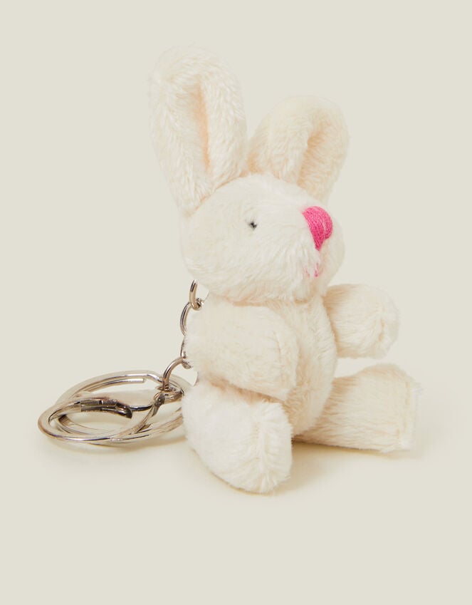 Accessorize Fluffy Bunny Bag Charm