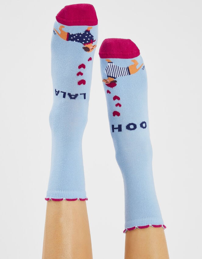 Accessorize French Dogs In Love Socks