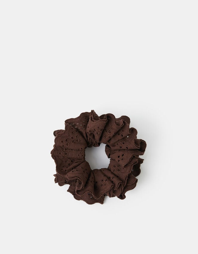 Accessorize Frilly Broderie Hair Scrunchie