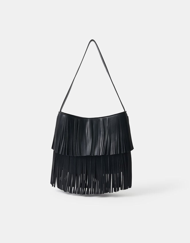Accessorize Fringe Shoulder Bag