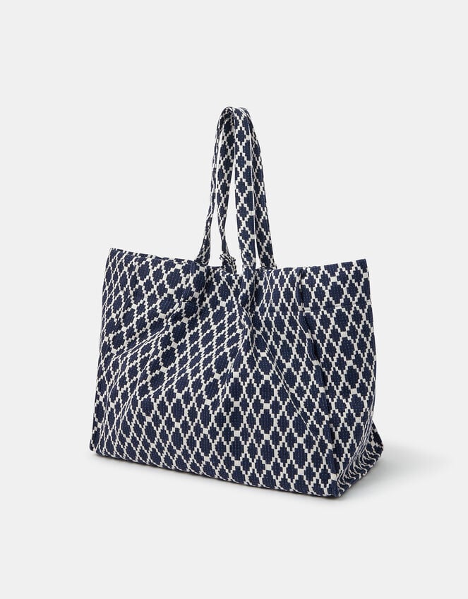 Accessorize Geometric Tote Bag
