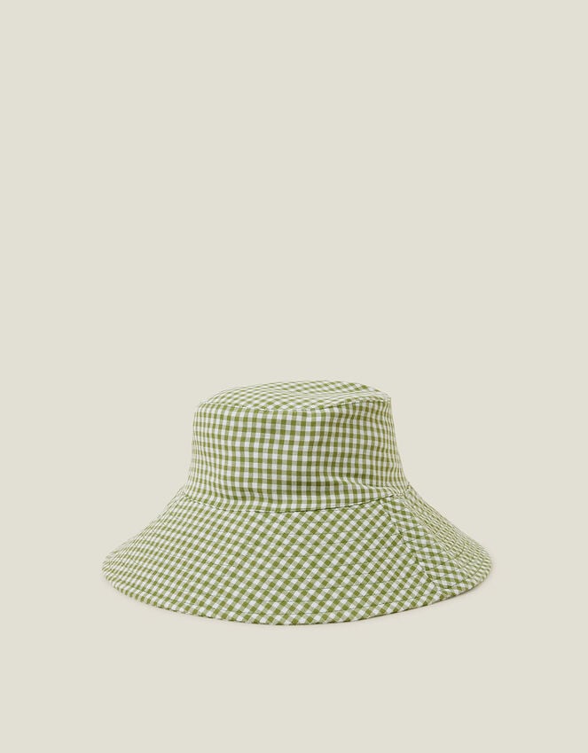 accessorize Gingham Bucket Hat