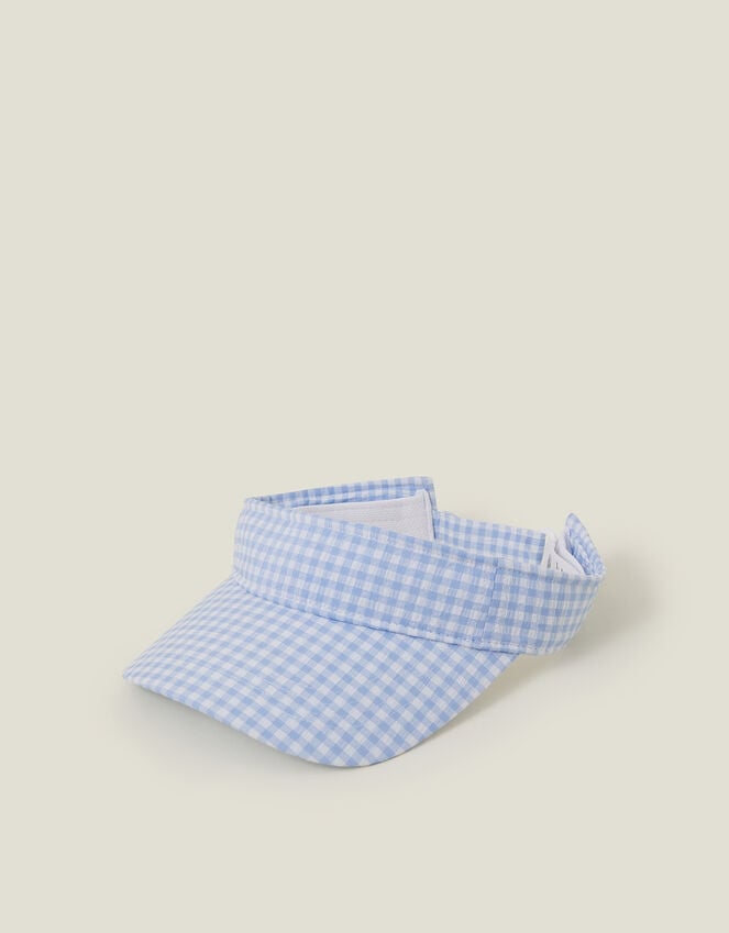 accessorize Gingham Sun Visor