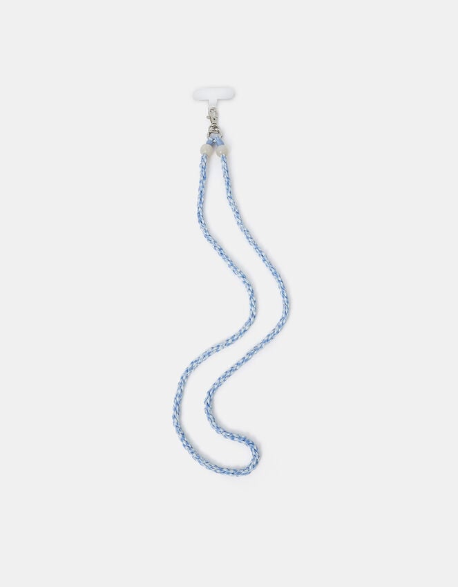 accessorize Gingham Twisted Wrist Phone Strap