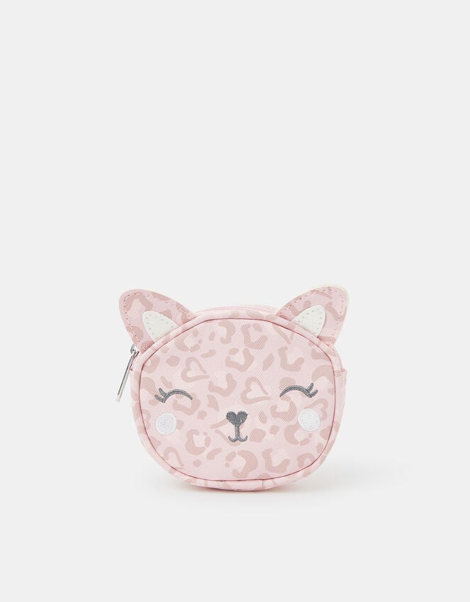 accessorize Girls Animal Print Cat Purse