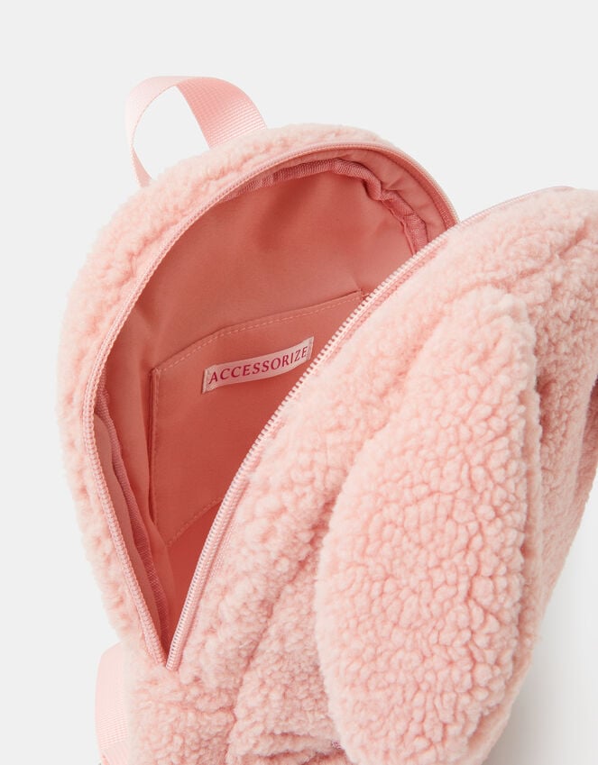 Accessorize Girls Borg Bunny Backpack