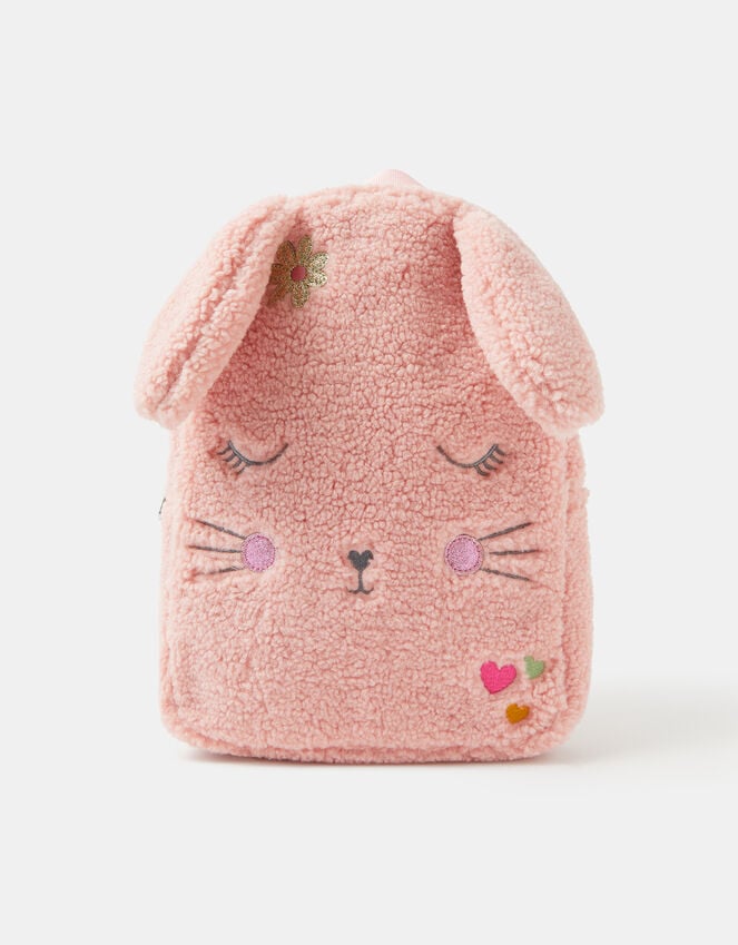 accessorize Girls Borg Bunny Backpack