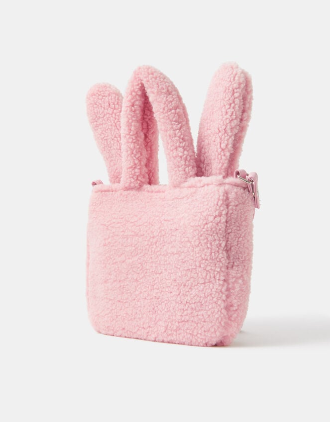 Accessorize Girls Borg Bunny Shopper Bag