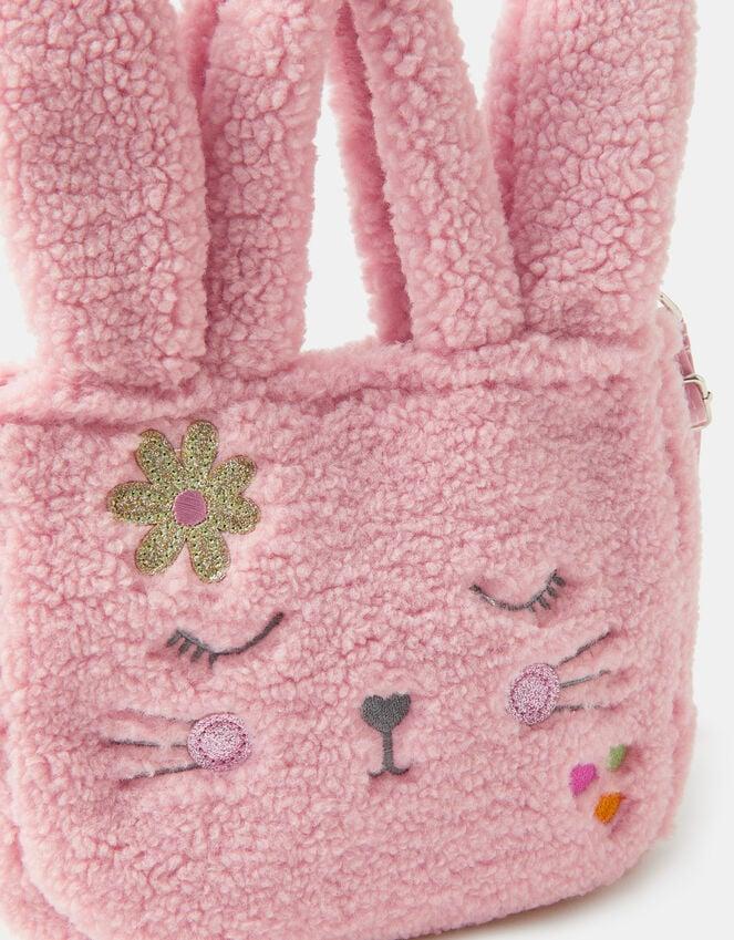 Accessorize Girls Borg Bunny Shopper Bag